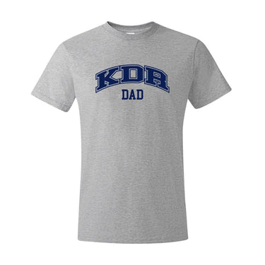 KDR Heather Gray Dad Tee | Kappa Delta Rho | Shirts > Short sleeve t-shirts