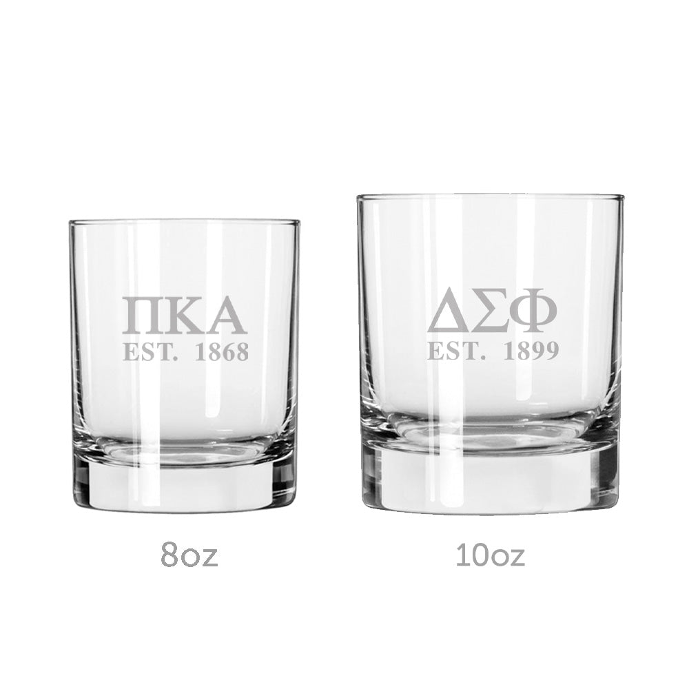 Classic Tartan Plaid Engraved Glasses Custom Beer Whiskey 