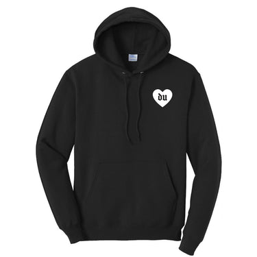 New! Delta Upsilon Old School Sweetheart Hoodie | Delta Upsilon | Sweatshirts > Hooded sweatshirts