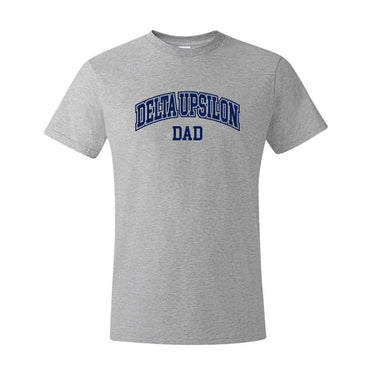 Delta Upsilon Heather Gray Dad Tee | Delta Upsilon | Shirts > Short sleeve t-shirts