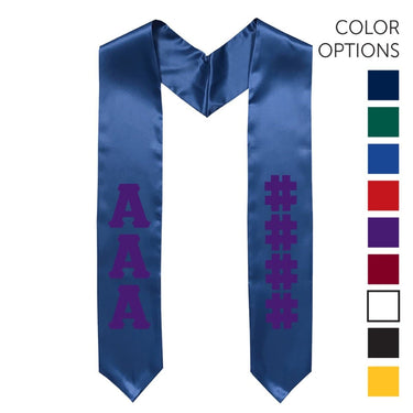 Beta Pick Your Own Colors Graduation Stole | Beta Theta Pi | Apparel > Stoles