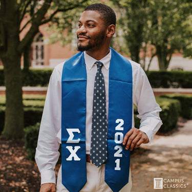 Delta Upsilon Pick Your Own Colors Graduation Stole | Delta Upsilon | Apparel > Stoles