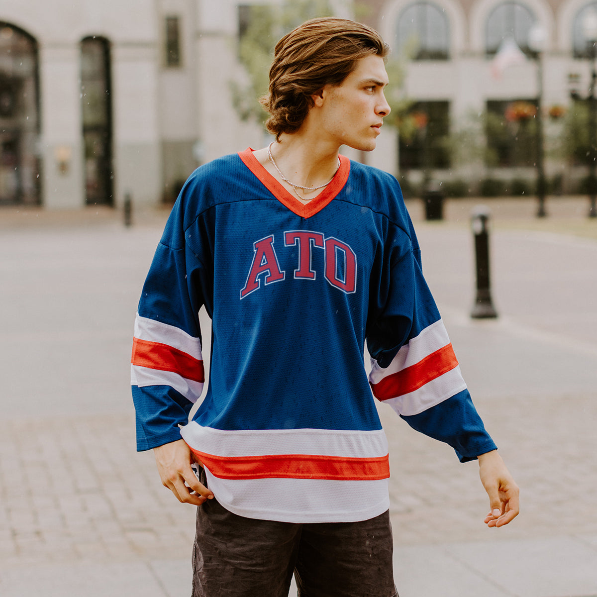 FIJI Personalized Patriotic Hockey Jersey